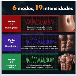 Estimulador Muscular EMS 13 Piezas nuevo