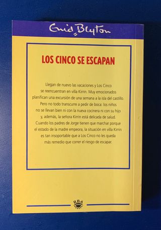 Libro Los cinco se escapan