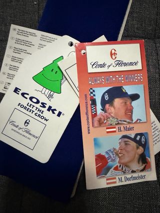 Fascia per capelli Conte of Florence blu