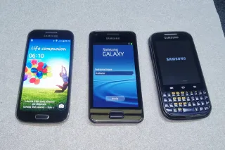 Samsung tris smartphone vintage