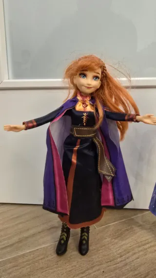 Muñecas Elsa y Anna Frozen Musicales cantarinas