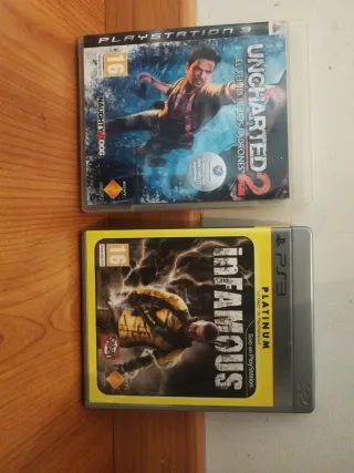 Pack 2 Juegos PS3: Uncharted 2 y Infamous