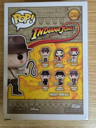 Funko Pop Indiana Jones 1369 Edición Especial
