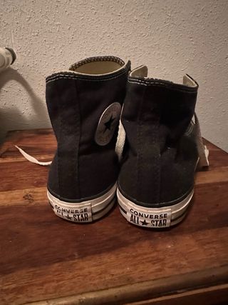 Converse All Star Negras Talla X