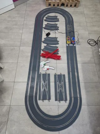 SCALEXTRIC ADVANCE TOURING SERIES COMO NUEVO