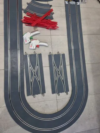 SCALEXTRIC ADVANCE TOURING SERIES COMO NUEVO