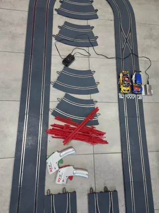 SCALEXTRIC ADVANCE TOURING SERIES COMO NUEVO