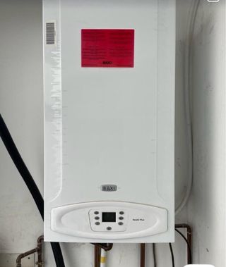 Se realiza reparacion de caldera de gas