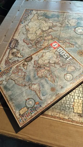 2 Puzzles 1500 y 1000 Piezas