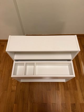 2 Estanterías Blancas de Ikea