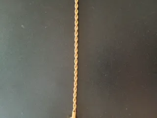 Catena in oro placcato 700/1000