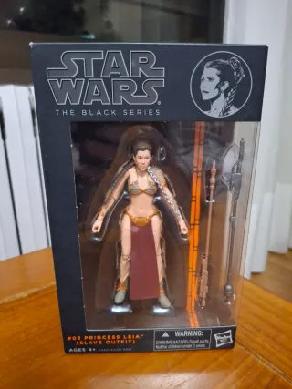 Figura Leia Slave Black Series 6