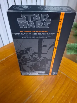 Figura Leia Slave Black Series 6