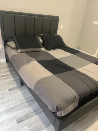 Mueble TV sofá cama y cama matrimonio
