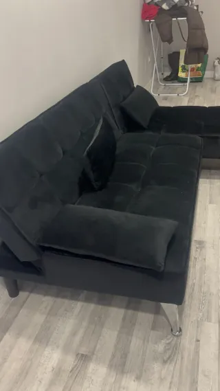 Mueble TV sofá cama y cama matrimonio