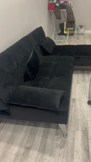 Mueble TV sofá cama y cama matrimonio