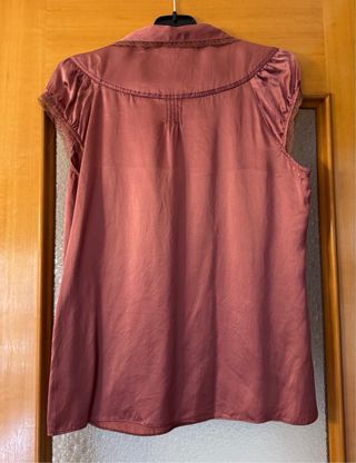 Blusa de seda