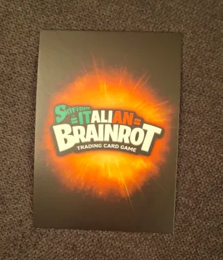 Carta Skifidol Italian Brainrot simbolo nero