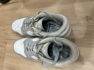 Zapatillas Nike Dunk Low Gris Blanco