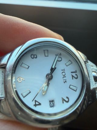 Reloj Tous Niña Blanco y Plateado