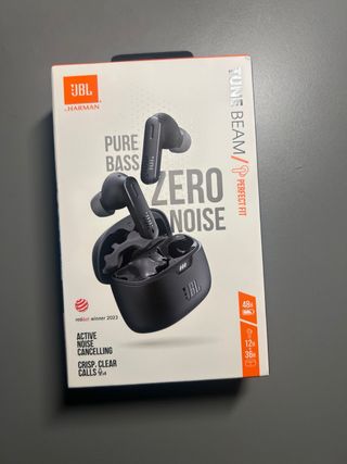 Auriculares JBL Tune Beam Negro