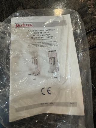 Batidora Profesional Doble Beckers MLS 2