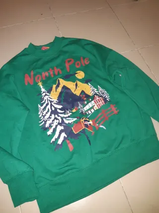 Sudadera Lefties Talla S - Estampado Invierno