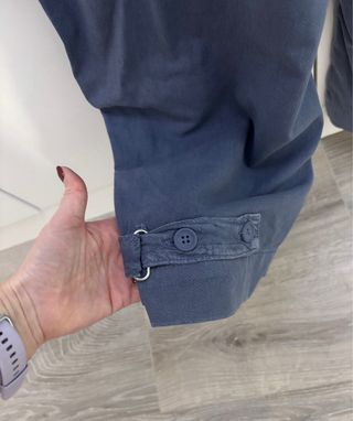 Pantalón Pirata Pull&Bear Oversize XL Azul