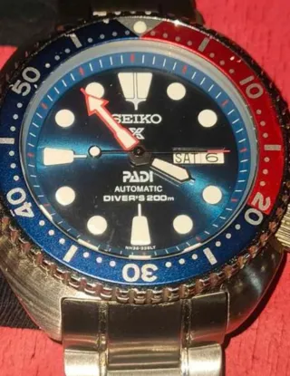 Reloj Seiko.Mod Padi Automático Diver 200m