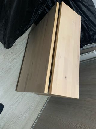 Tavolo pieghevole in legno Norden di Ikea
