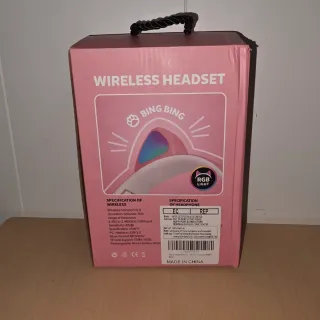 Cascos Inalámbricos Gatito JST-B39M RGB