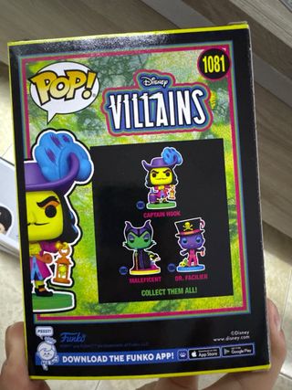 Funko Pop! Villanos Capitán Garfio 1081