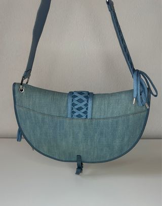 Borsa Dior Saddle Denim Azzurra