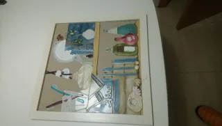 Cuadro Decorativo Baño Cristal