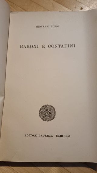 Baroni e contadini