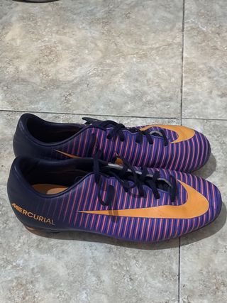 Zapatillas Nike Mercurial Morado Naranja
