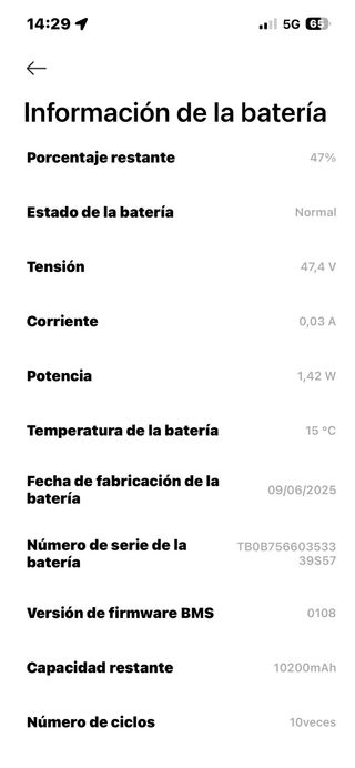 Xiaomi Electric scooter 5 ( Casi nuevo ) - 2 meses
