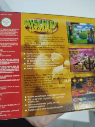Mischief Makers Nintendo 64 Completo PAL