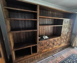 Mueble comedor rústico