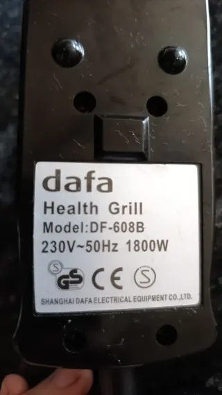 Plancha grill eléctrica