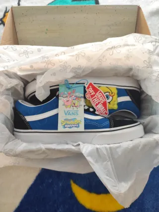 Zapatillas Vans Old Skool Bob Esponja