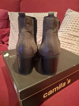 Botines Camila's grises talla 37