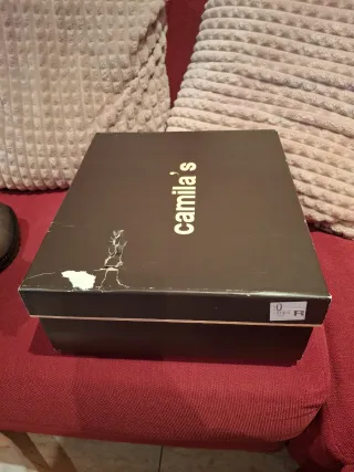Botines Camila's grises talla 37