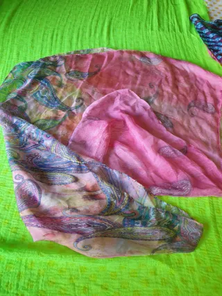 3 foulard donna multicolor