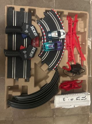 Scalextric Compact Cupra Racing. Casi sin uso