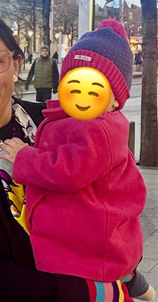 Gorros lana niña búho y pompón