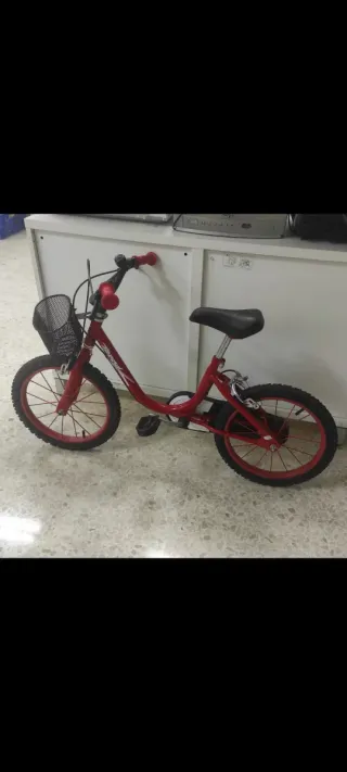 Bicicleta Infantil 14 Pulgadas para niñas 5/7 años