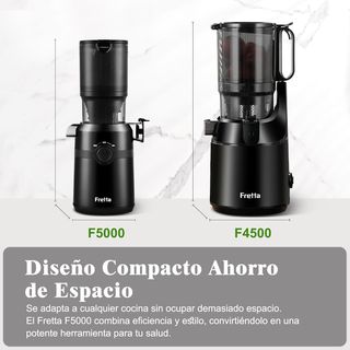 Extractor Zumos Fretta 1L Prensado Frío