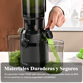 Extractor Zumos Fretta 1L Prensado Frío