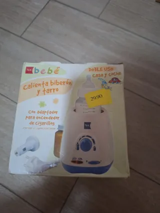 Calienta biberones Tex Bebé doble uso casa y coche